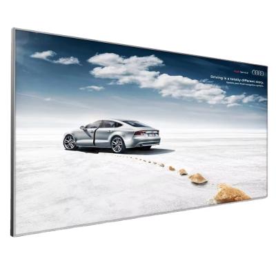 China 6000 X 1600mm Aluminum Light Box Railway Station Fabric Light Box for sale