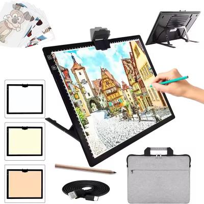 China Technical Artistic Drawing Led Drawing Tracing Pad A3 A4 Drawing Light Board for sale