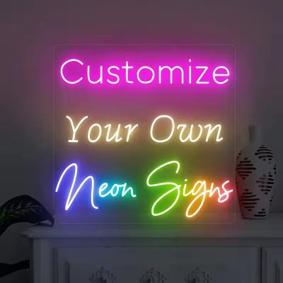 China CE LED Neon Sign Acrylic PVC waterproof neon sign for office 12V for sale