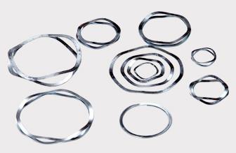 China Nested Wave Spring / Wave Disc Spring Washer SS316 SS 416 SS 420 Aluminum Al6061 Al6063 for sale