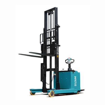 China Material Handling 5 Meter Lift Height 3 Ton Hydraulic Manual Electric Reach Drive Wheel Cylinder Walkie Power Pallet Stacker 9m Forklift 3000m for sale