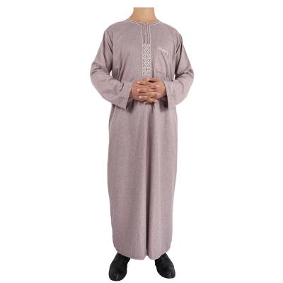 China 2022 Islamic Daffah Daffah Clothing Mens Dafah Thobes Woolen Thobe Qatar Clothing High Quality Fashionable Style Muslim Long Dresses for sale