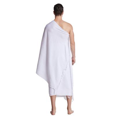 China Eid Ihram Ehram Ahram For Viable Men for Hajj and Umrah - 2 Towels - 100% Cotton Towels for sale