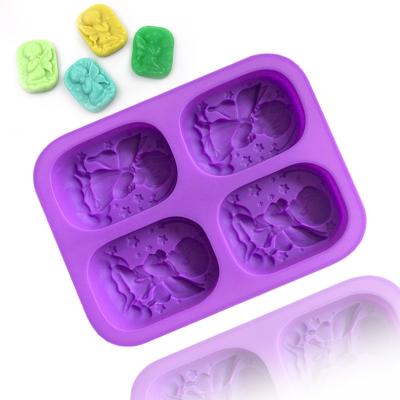 China Sustainable Reusable Shape Silicone Soap Baking Mold for sale