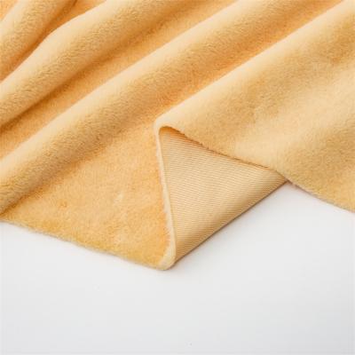 China Factory wholesale Anti-rust polyester fabric commercial 100% velboa plush fabric high quality wholesale fabrics plush material for sale