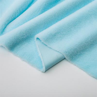 China Anti-rust factory high quality fashion fabric manufacturer plush doll fabric luxury jacquard plush fabric for sale