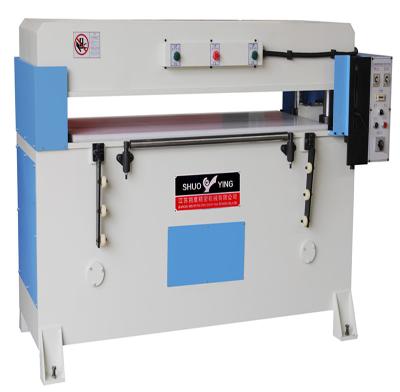 China Garment Shops Precision Four-column Hydraulic Flat Die Cutting Machine for sale