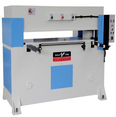 China Garment shops CE 60T precision four-column hydraulic cutting machine for sale