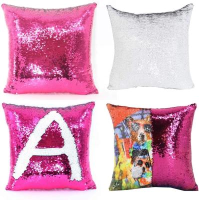 China Non-Toxic Sublimation Sequins Pillow Case For Christmas Decoration / Gifts for sale