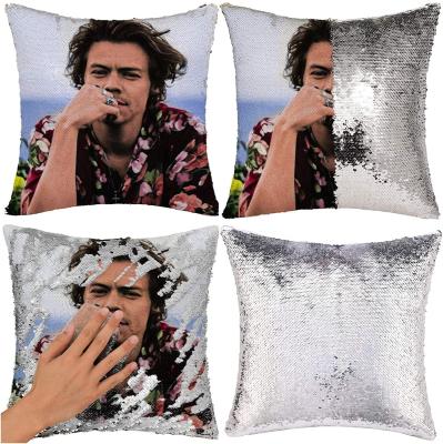 China Non-Toxic Sublimation Sequins Pillow Case For Christmas Decoration / Gifts for sale