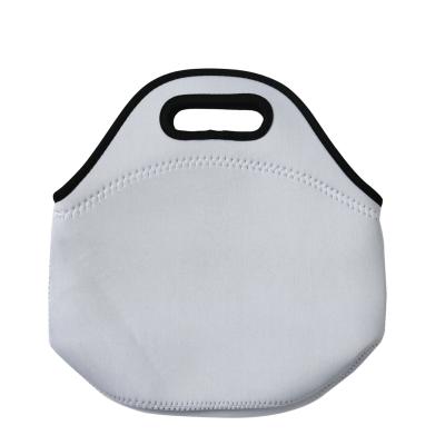 China Zipper Closure Manufacturer Direct Insulated Neoprene Lunch Lunch Box Tote Bag Zipper Reusable Lunch Bag for sale