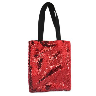 China Wholesale Exquisite Sublimation Blank Fashion Sequin Magic Reversible Tote Bag for sale