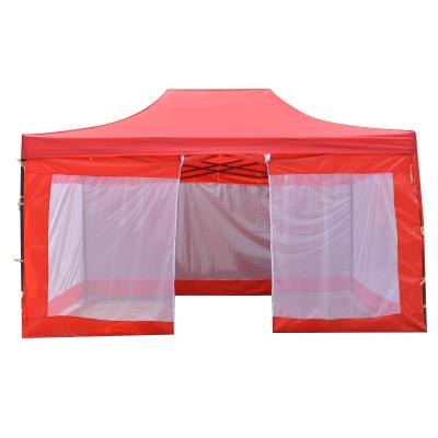 China Easy Folding 3x6m Cheapest Custom Trade Show Outdoor Advertising Canopy Tents With Walls for sale