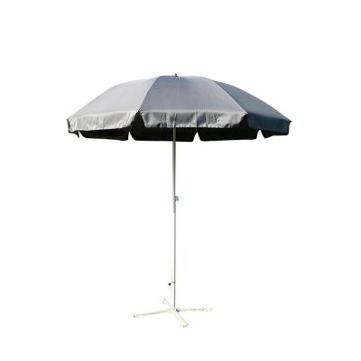 China Modern High Quality Advertising Sun Umbrella Double Printing Exhibition Umbrella Garden Patio Umbrella Bone Outdoor Parasol for sale