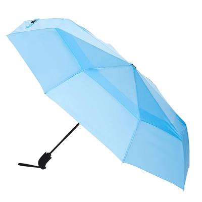 China Wholesale Modern Three Sun Umbrella Sun Travel Auto Fold Portable Umbrella for sale