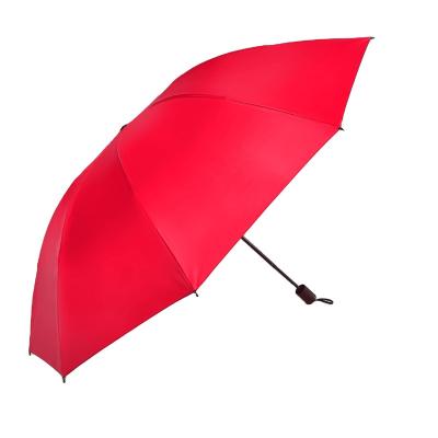 China Wholesale 23 Inch 8K Steel Frame Sun Umbrella Travel Outdoor Automatic Umbrella Modern 3 Times for sale