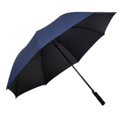 China 2022 Custom 30 Inch 8K Blue Modern Cheap Automatic Open Windproof Auto Narrow Golf Umbrella for sale