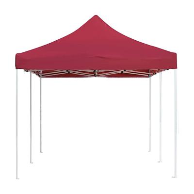 China Hot Selling 3x6 Easy Folding Pop Up Commercial Canopy Tent Double Exposure Outdoor Top Aluminum Tent Advertising For Promotion for sale