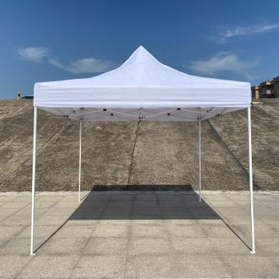 China Cheap Custom Easy Folding Car Outdoor Used Aluminum Tent 10 x 10 Advertising Printed White Canopy Tent for sale