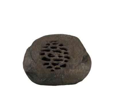 China Wholesale Solar Stone Feature Phone Garden Speaker Outdoor Waterproof For Patio for sale