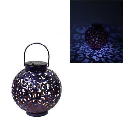 China Outdoor Garden Lawn Decoration Hanging LED Solar Garden Lamp Lantern KY-3528 for sale