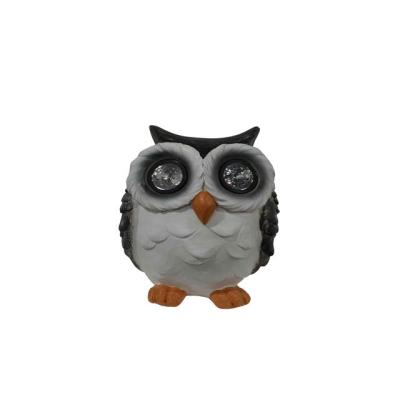 China Garden Mini Owl Solar LED Garden Light Outdoor Animal Night Light for sale