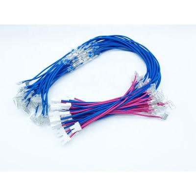 China Electronic Customized Thermal Fuse-link cutoff electronic cable with 187 250 flag terminal wire harness for sale