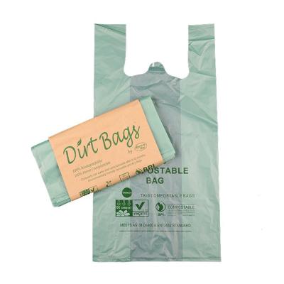 China Food Enrope and US Standard 100% Biodegradable PLA Shopping Bag for sale