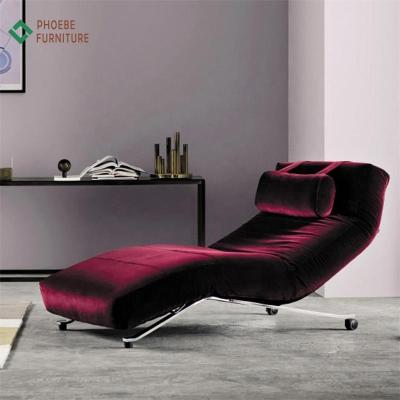 China Hot Sale Luxurious Reclining Velvet Sex Sofa Chair One Seat Recliner Sofa for sale