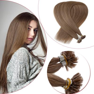 China Silky Straight Neitsi U Tip Hair Extension Fusion Hair Balayage Color Keratin Glue Wave Pearl Prebonded Remy Human Hair Extensiones Machine Made for sale