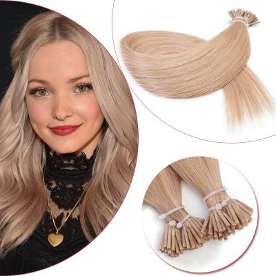 China Neitsi I Tip Silky Straight Hair Extension Pre Bonded 100% Keratin Hair European High Quality Natura Hair Wholesale Price for sale