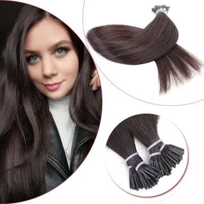 China Neitsi I Tip Silky Straight Hair Extension Pre Bonded 100% European Remy Human Hair Keratin Straight Thick Hair Capsule for sale