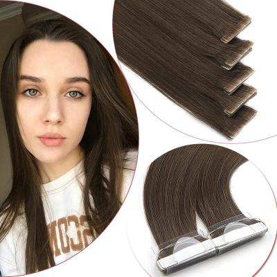 China Neitsi Double Drawn Premium Silky Straight PU Skin Tape Hair Extension Seamless Invisible Stable Keratin Straight Keratin Bundles Hair Extension for sale