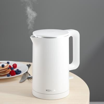 China 1.8L Low Power Electric Water Kettle Automatic Smart Household Stainless Steel Thermo Electric Kettles 360 Degree Rotation for sale