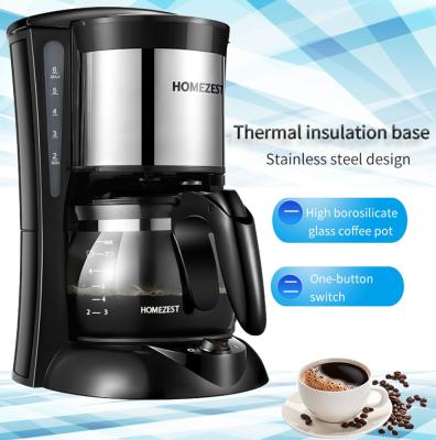 China 2020 hotel smart coffee machine daily heat use electronics appliance parts drip coffee maker for sale