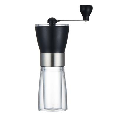 China Factory Direct Sale PORTABLE Operated Household Glass Ceramic Filter Coffee Machine Mini Manual Hand Cranked Coffee Bean Grinder for sale