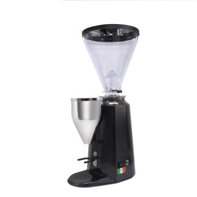 China Transparent Bean Hopper Electric Automatic Coffee Bean Grinder Coffee Milling Machine Espresso Coffee Grinder for sale