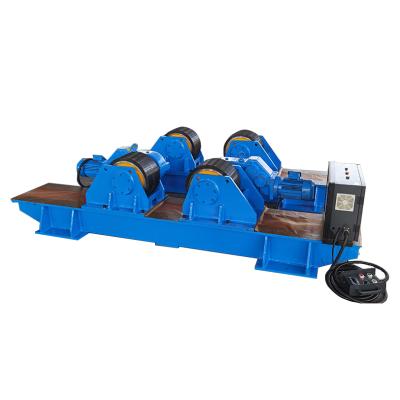 China Building Material Shops 20 Ton Electric Conventional Welding Rotator For Pipe for sale