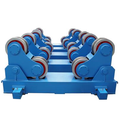 China Building Material Shops Weld Cylinder Roller Rotator 60ton Adjustable Rotating Tank Roll for sale