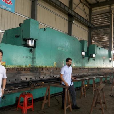 China Conical Lightweight Machinery Repair Shops Pole Hydraulic Press Brakes Round Traffic Lamp Pole Bending Machine for sale