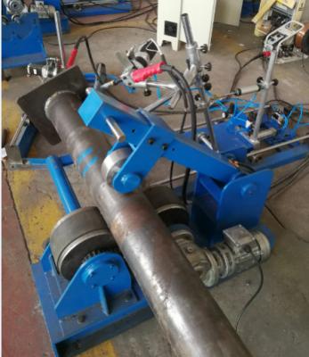 China Trusses Light Pole Baseplate And Rib Welding Machine for sale