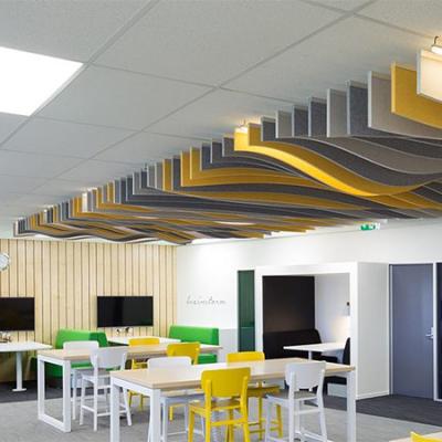 China KTV Office Decorative Sound Absorbing Ceiling Hanging Panels for sale