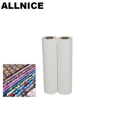 China Hot Sale Textiles China Sublimation Paper Roll Transfer Printing Digital Heat Sublimation Transfer Paper For Polyester for sale