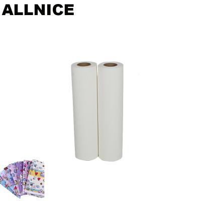 China Sale 100 Colo Textiles Roll Heat Transfer Tasteless Hot Vivid Quick Dry Dye Sublimation Paper Coating Roll For Polyester for sale