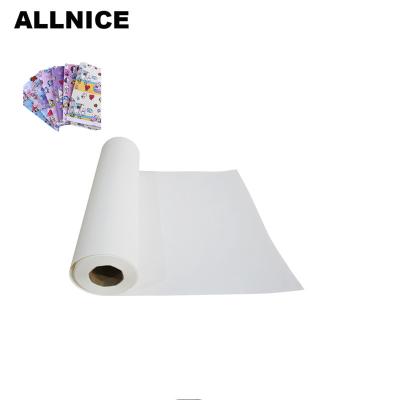 China Textiles china factory cheap price 100gsm 44 inch sublimation paper roll transfer paper for polyester fabric printing for sale