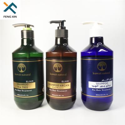 China Cosmetic factory selling 300ml 500ml luxury shampoo bottle plastic empty bottles for hair products for sale