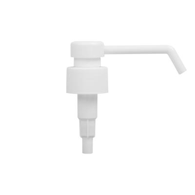 China 28/410 Long Spout Long Spout Lotion Pump Dispenser Sanitizer Cosmetic Wholesale High Quality White Screw Dispenser for sale