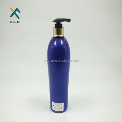 China 250ml 400ml 500ml 900ml Cosmetic PET Shampoo Bottle / Shower Gel Plastic Bottle for sale