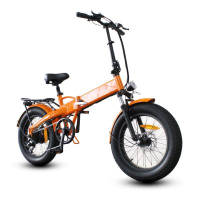 China Standard Super Electric Bike 20 Inch Fat Bike 48V 500 W Motor Aluminum Alloy Electric Frame Electric Bike for sale