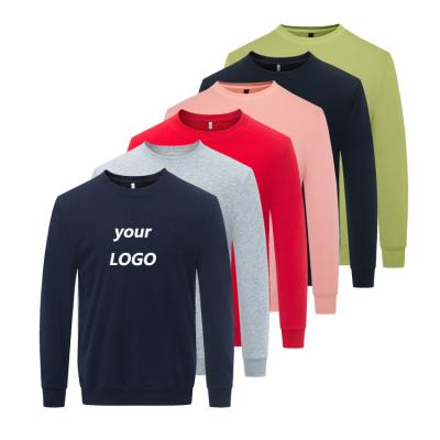 China high quality polyester fleece multi color Anti-wrinkle pullover custom sweatshirts crewneck sweatshirts for sale